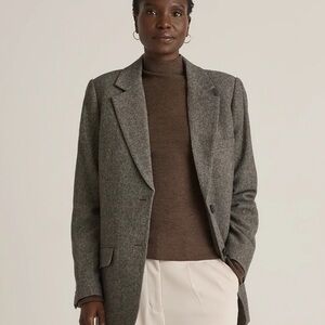 [NWT] Quince Italian Wool Oversized Blazer